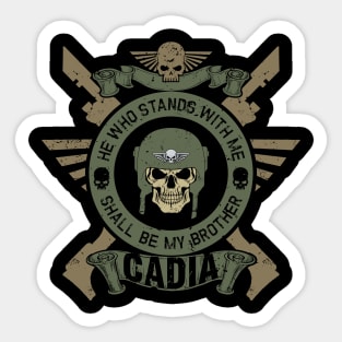 CADIA - BROTHERS Sticker